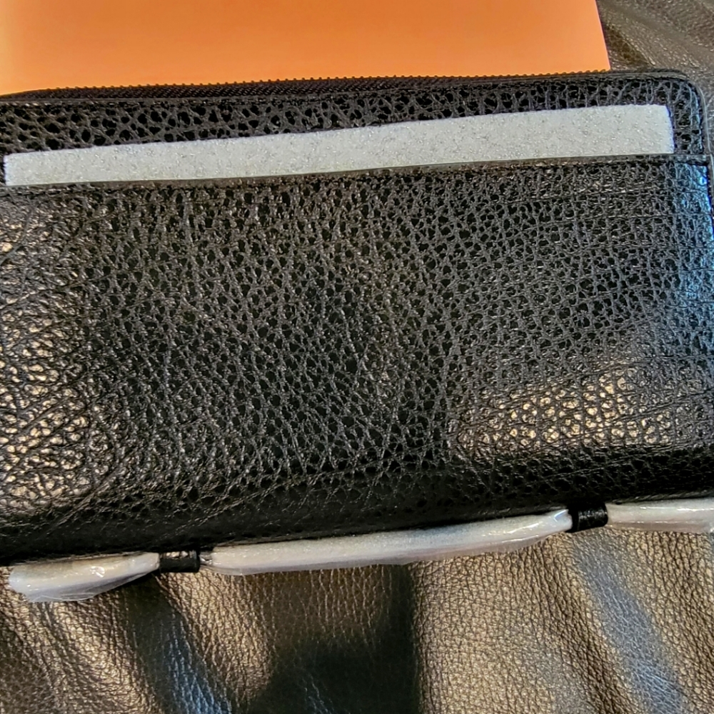 Coach pebbled leather